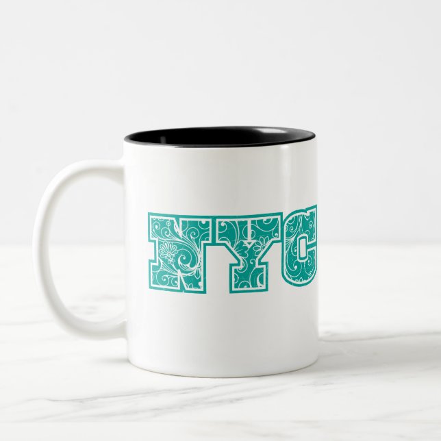NYC Two-Tone COFFEE MUG (Left)