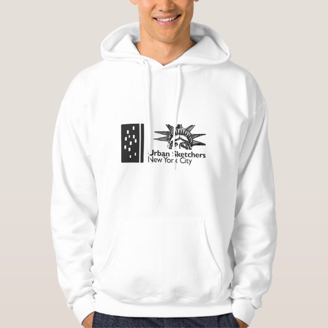 NYC Urban Sketchers Hoodie (Front)