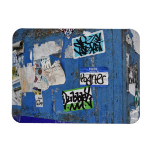 NYC Urban Street Photography Graffiti Art New York Magnet