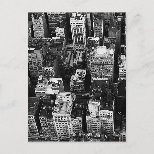 NYC Water Towers Postcard (Front)