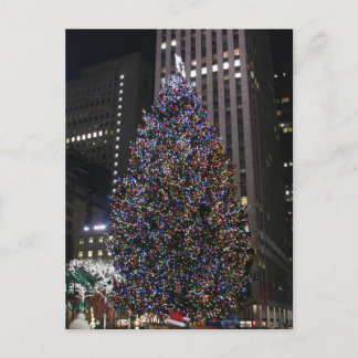 NYC Xmas Holiday Postcard