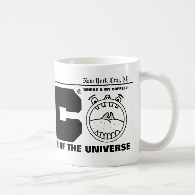 NYCCOU NYC SCREAMING-HEAD COFFEE MUG (Right)