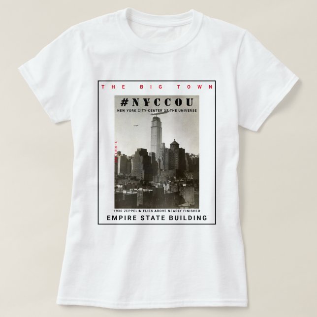 NYCCOU #NYCCOU EMPIRE STATE4a  T-Shirt (Design Front)