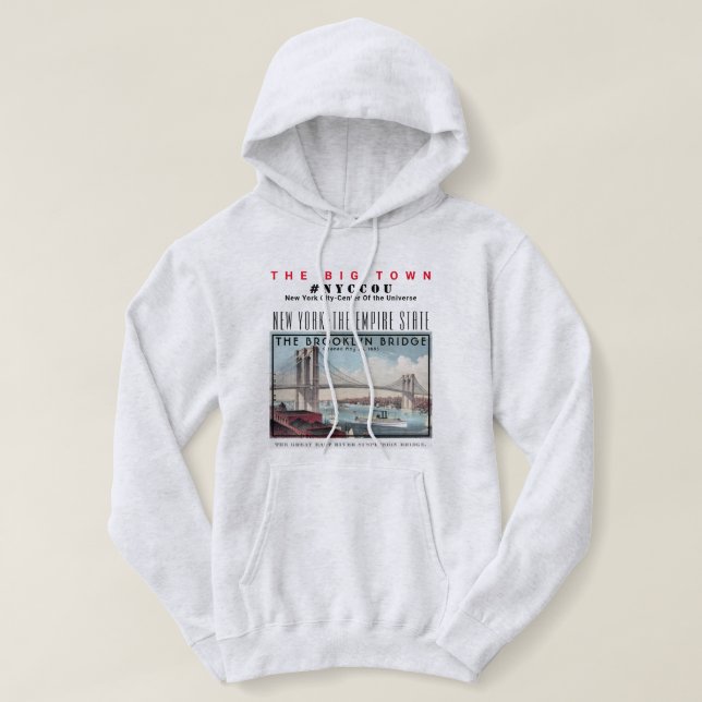 NYCCOU THE BIG TOWN BB HOODIE (Design Front)