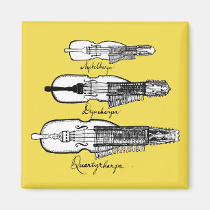 Nyckleharpa magnet