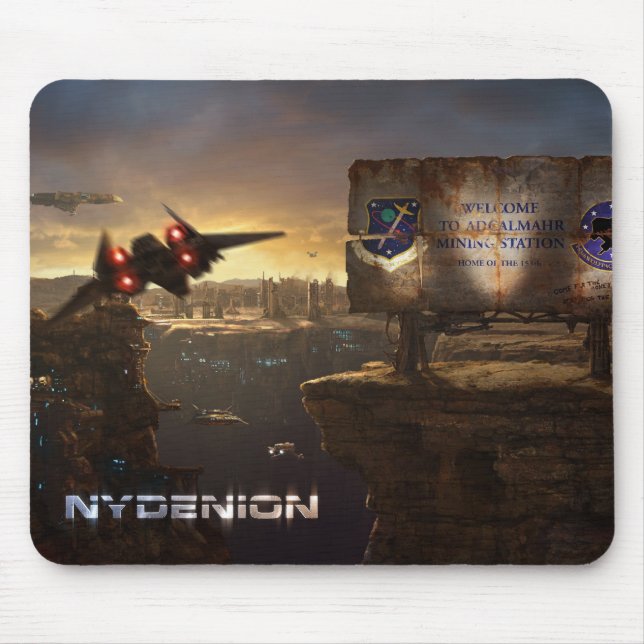 Nydenion Mouse Pad Adcalmahr Sign (Front)