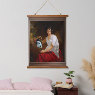 Nydia, The Blind Girl Of Pompeii Hanging Tapestry