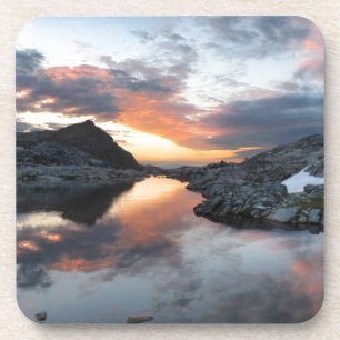 Nydiver Lakes Sunrise 2 - Ansel Adams Wilderness Coaster