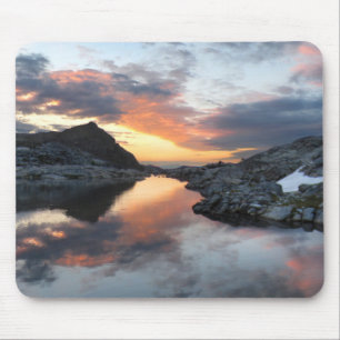 Nydiver Lakes Sunrise 2 - Ansel Adams Wilderness Mouse Pad
