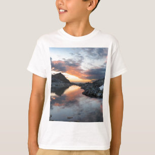 Nydiver Lakes Sunrise 2 - Ansel Adams Wilderness T-Shirt