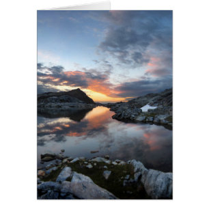 Nydiver Lakes Sunrise - Ansel Adams Wilderness