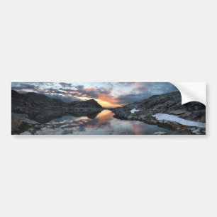 Nydiver Lakes Sunrise - Ansel Adams Wilderness Bumper Sticker