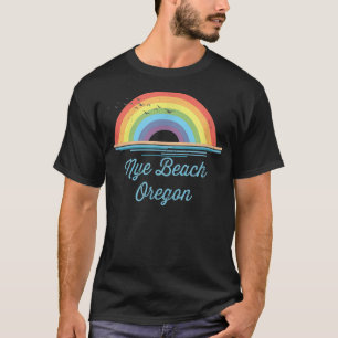 Nye Beach Oregon Souvenir Graphic T-Shirt