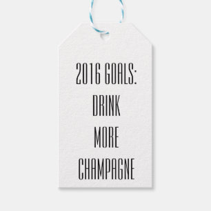 NYE Champagne Tags