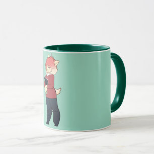 NYGEL Baaarbra Two-Tone Mug, 15 oz Mug