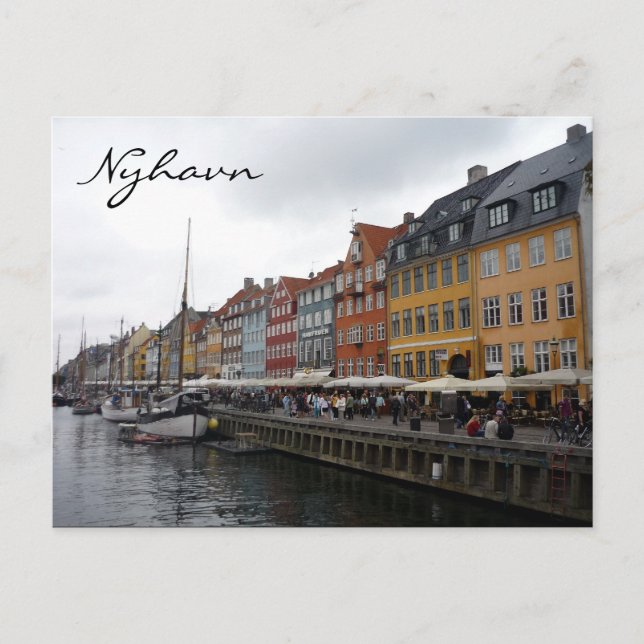 nyhavn colours postcard (Front)