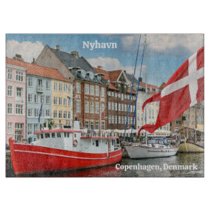 Nyhavn Copenhagen Denmark Cutting Board