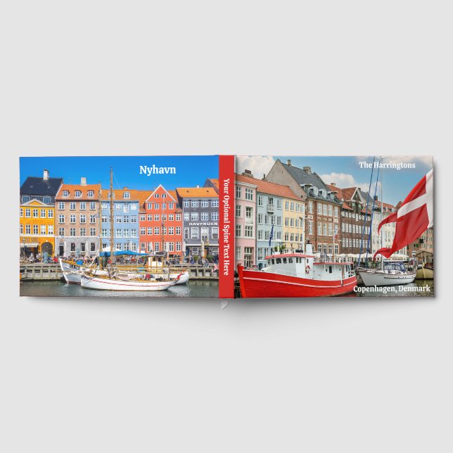 Nyhavn Copenhagen Denmark Guest Book (Full)
