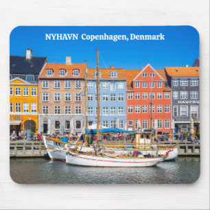 Nyhavn Copenhagen Denmark Mouse Pad