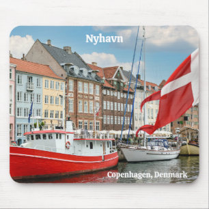 Nyhavn Copenhagen Denmark Mouse Pad