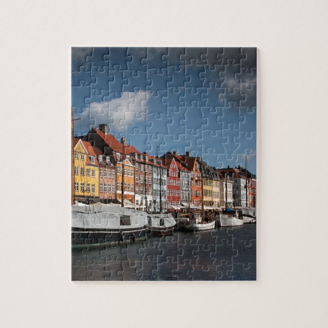 Nyhavn, Copenhagen Jigsaw Puzzle (Vertical)