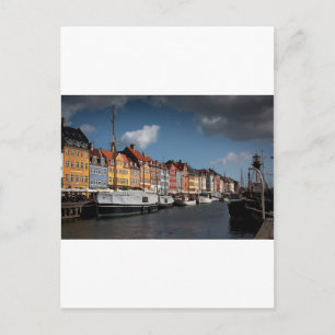 Nyhavn, Copenhagen Postcard