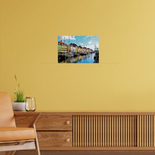 Nyhavn District, Denmark, Poster