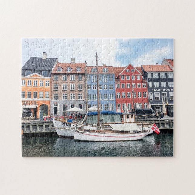 Nyhavn Harbour Jigsaw Puzzle (Horizontal)