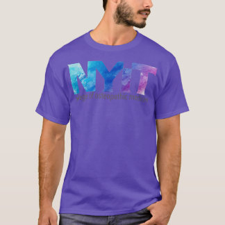 NYITCOM BluePurple Watercolor without stethoscope  T-Shirt