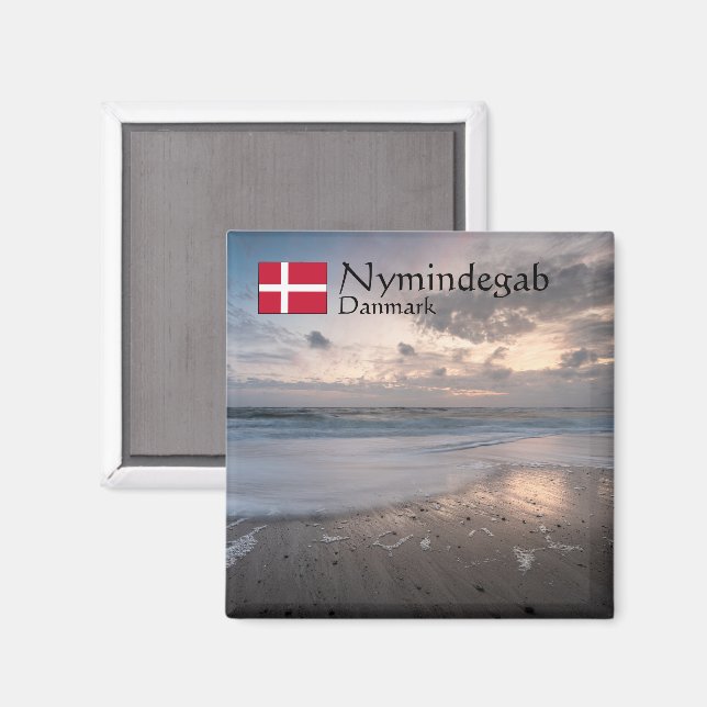 Nymindegab Denmark Magnet (Front/Back)