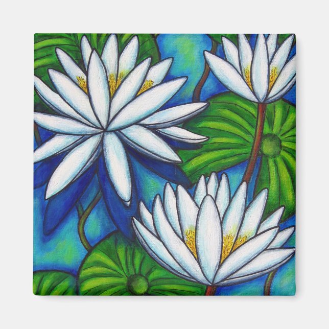 Nympahaea Blue Magnet (Front)