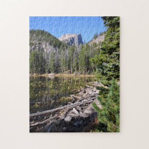 Nymph Lake Rocky Mountain National Park Puzzle