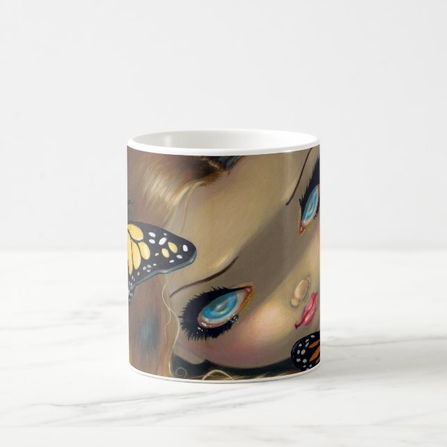 "Nymph with Monarchs" Mug (Center)