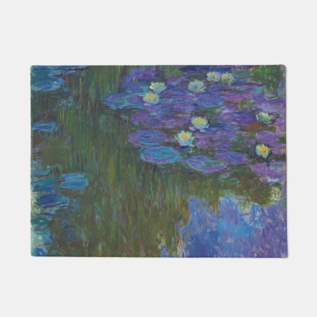 Nymphéas en fleur | 1914-17 doormat (Front)