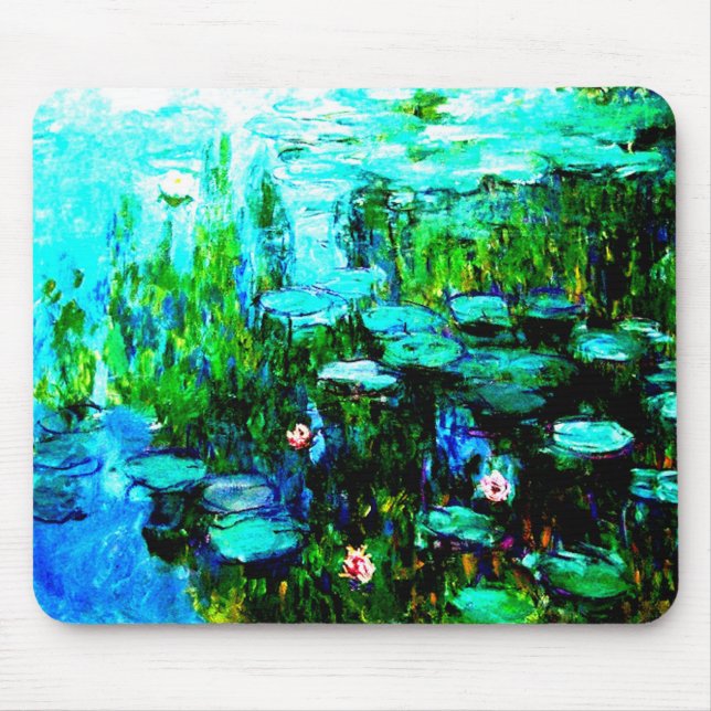 Nympheas Water Lillies Monet Mousepad (Front)