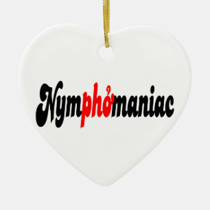 Nymphomaniac Ceramic Tree Decoration