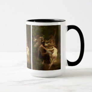 Nymphs and Satyr by William-Adolphe Bouguereau Mug