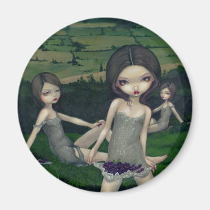 "Nymphs Collecting Berries" Magnet