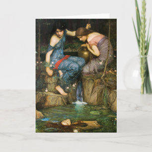 Nymphs Finding The Head of Orpheus Greeting Card