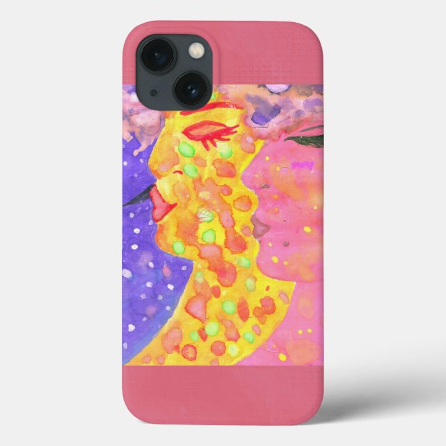 Nymphs Folk Art by AnyaC Case-Mate iPhone Case (Back)