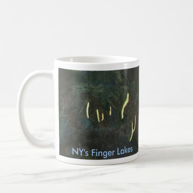 NY's Finger Lakes Coffee Mug (Left)