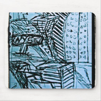 nyse sketch 2 mouse pad