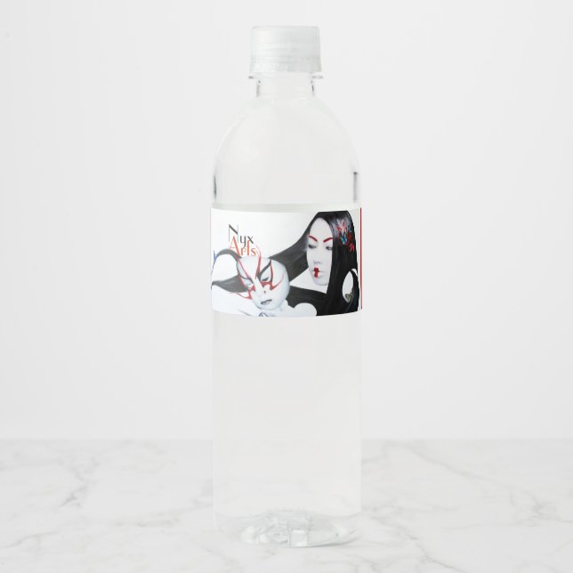 Nyx Arts Water Bottle Label (Front)
