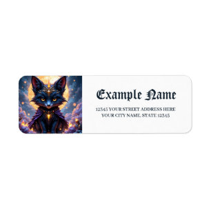 Nyx – Guardian of the Moonlight. Return Address Label