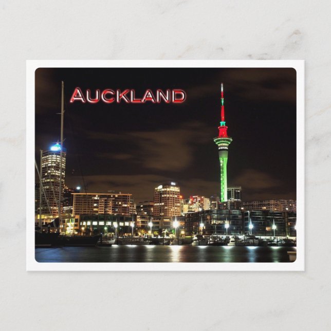 NZ Auckland - Sky Tower - Postcard (Front)