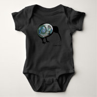 NZ KIWI BIRD PAUA SHELL FERN KORU NEW ZEALAND KID