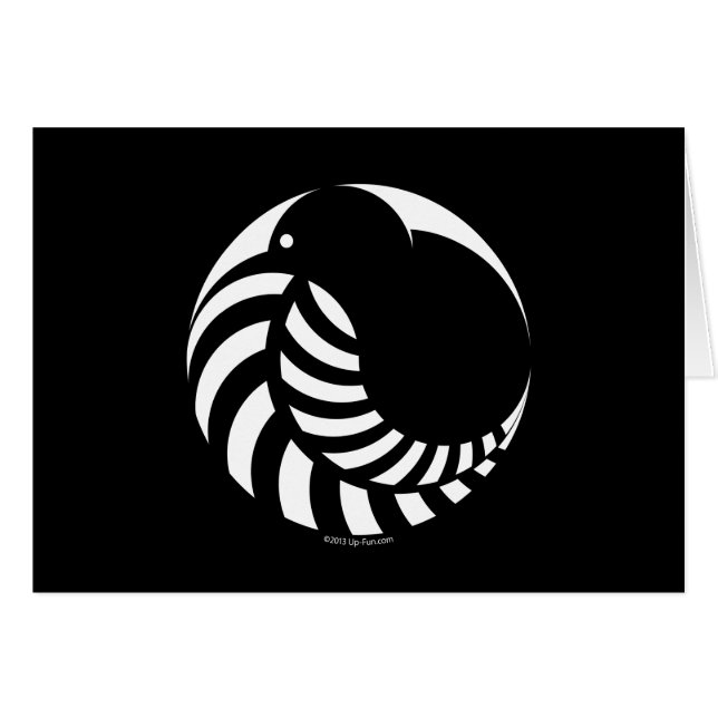 NZ Kiwi / Silver Fern Emblem (Front Horizontal)