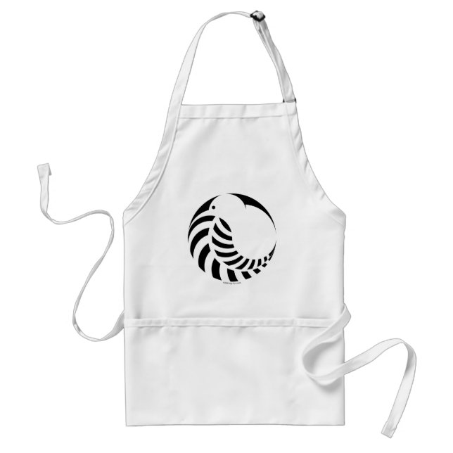 NZ Kiwi / Silver Fern Standard Apron (Front)