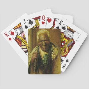 NZ Maori Leader Chieftain Historic Art Playing Cards