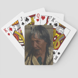 NZ Maori Leader Chieftainess Historic Art Playing Cards